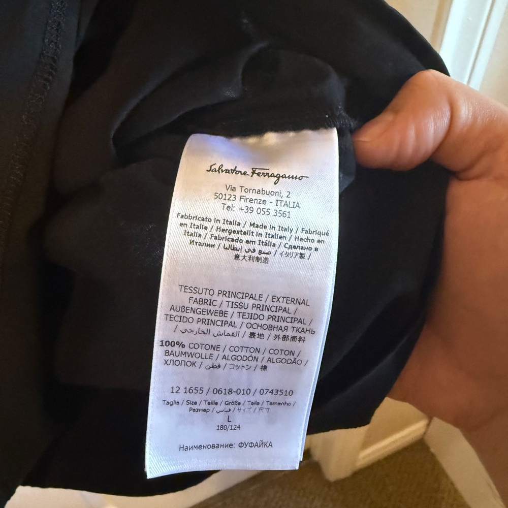 Salvatore Ferragamo Black Garment - Picture 3 of 3